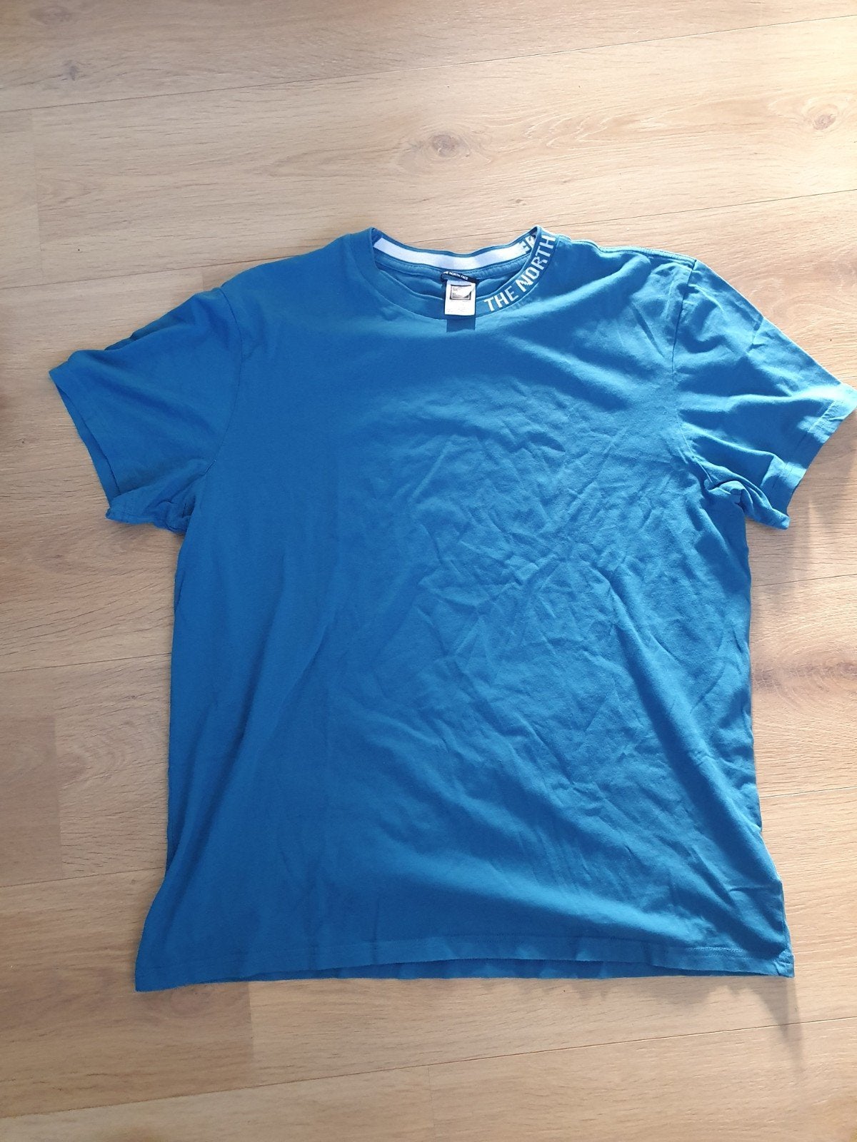 The North Face T-shirt - Blauw - Maat XL, Blauw, Maat 56/58 (XL), Ophalen of Verzenden, Zo goed als nieuw