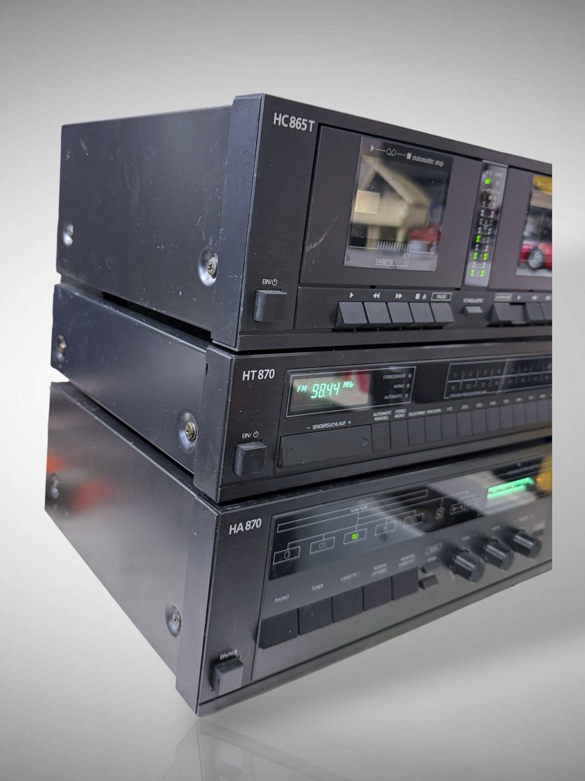 Telefunkun stereo set - Werkt prima!, Gebruikt, Telefunkun, Cassettedeck, Losse componenten
