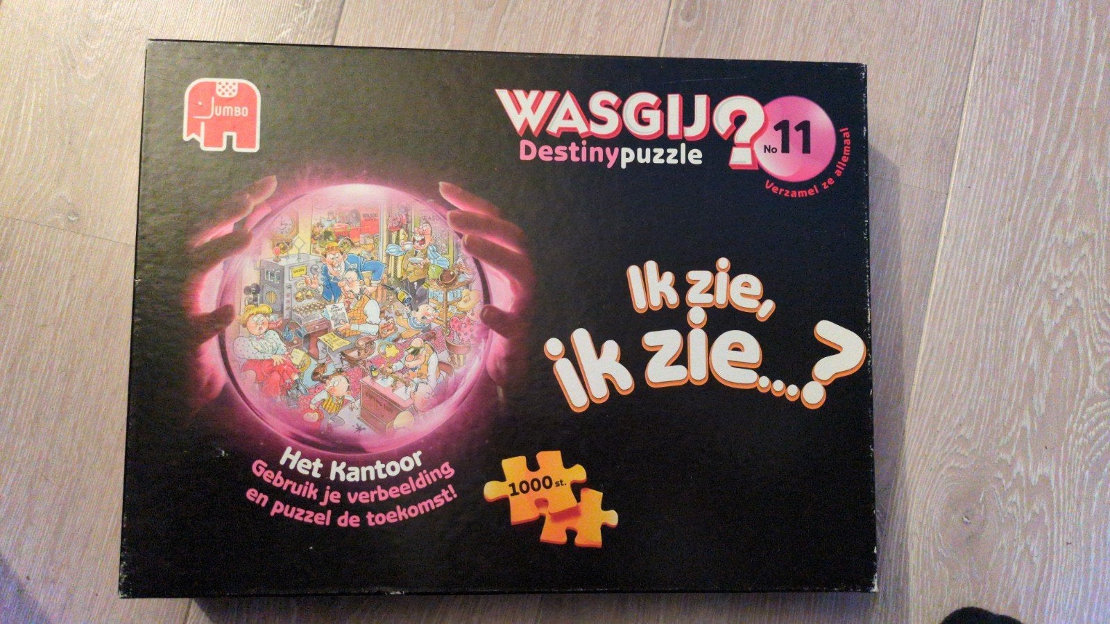 Wasgij Destiny Puzzel No. 11 - Ik zie, ik zie... (1.000, Ophalen, 500 t/m 1500 stukjes, Gebruikt, Legpuzzel
