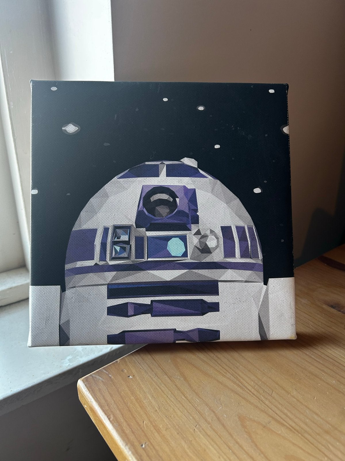 Star Wars R2-D2 Portret op Canvas - Limited Editio, Ophalen of Verzenden