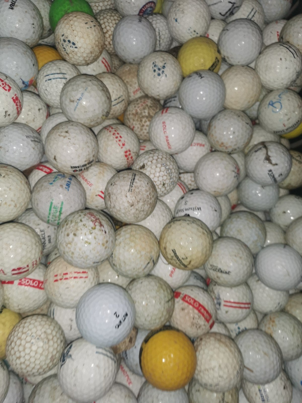 Gebruikte golfballen mix 200 stuks omega deal, Ophalen of Verzenden, Bal(len)