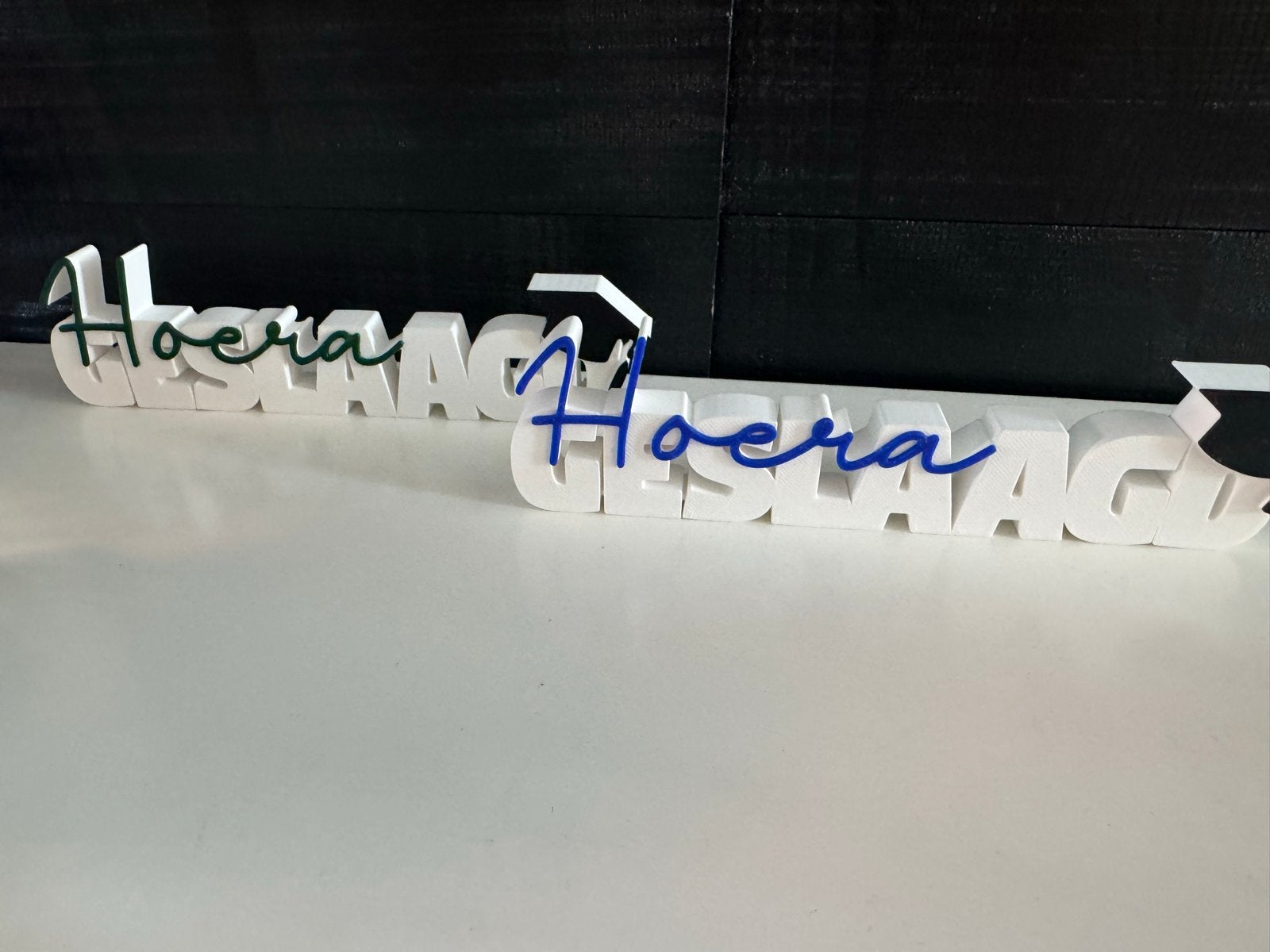 Hoera Geslaagd decoratie - Nieuw, diverse kleuren, Meerkleurig, Overige materialen, Nieuw, Ophalen of Verzenden