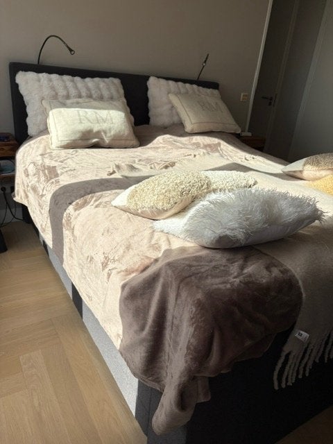 SwissSense Boxspring 180x210, alle opties, is van nov. 2024, Huis en Inrichting, Ophalen, 210 cm, Tweepersoons, Zo goed als nieuw