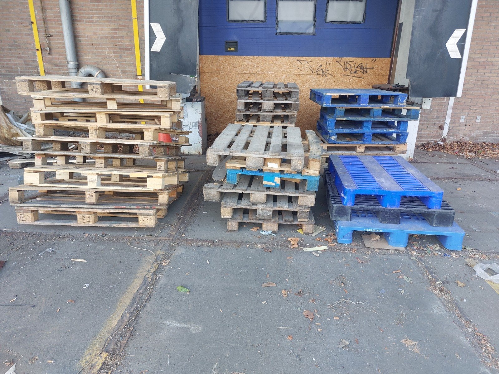 Pallets, Ophalen, Gebruikt, Pallet, Minder dan 200 cm