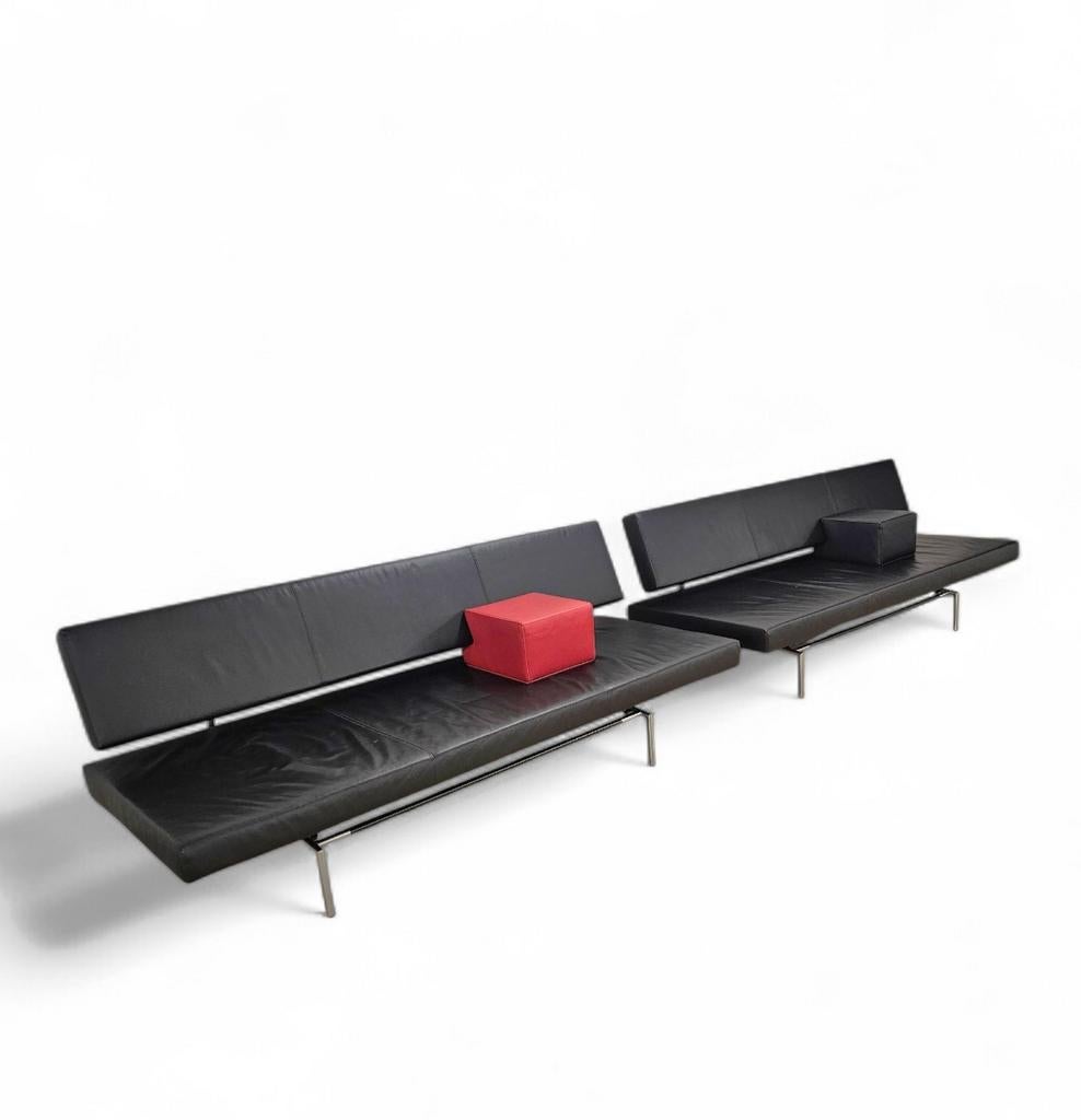 Martin Visser BR 02.7 Sofa/ Sofa bed / Daybed by ‘t Spectrum, Ophalen, Gebruikt, Leer