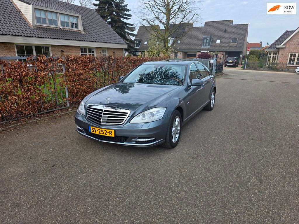 Mercedes-Benz S-klasse 400 HYBRID Prestige Plus, Auto's, Mercedes-Benz, Euro 5, Achterwielaandrijving, Gebruikt, Stoelverwarming
