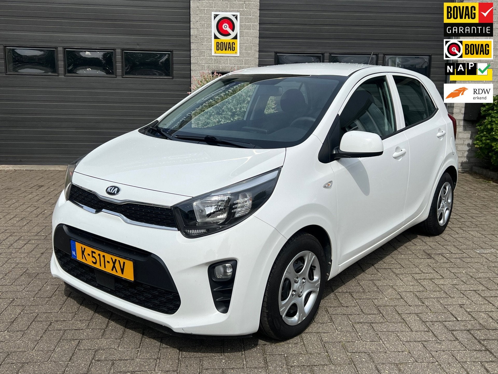 Kia Picanto 1.0 DPi ComfortLine 5p *Airco*Garantie*, Voorwielaandrijving, 12 maanden, Stof, Gebruikt