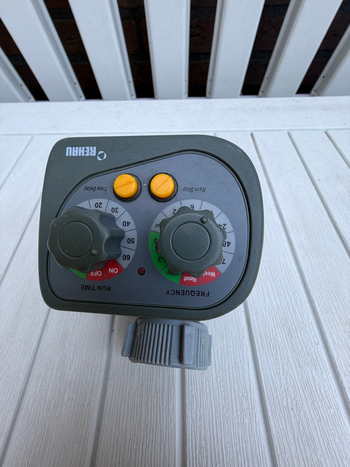 Rehau besproeiingscomputer voor tuin met batterij, Ophalen, Gebruikt