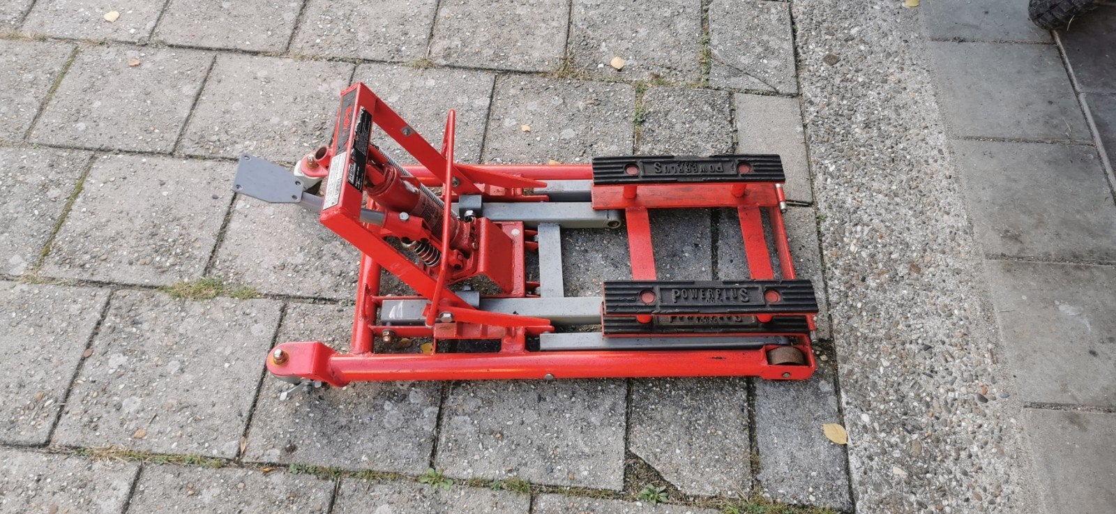 Motorlift Powerplus Tools PP-T2008 - Motorfiets/ATV Krik, Ophalen, Gebruikt