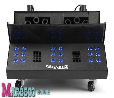 Rookmachine + Bellenblaas Double, LED, 3 in 1, Smoke, Bubble, Rookmachine, Nieuw, Info@marbeco.nl, BeamZ