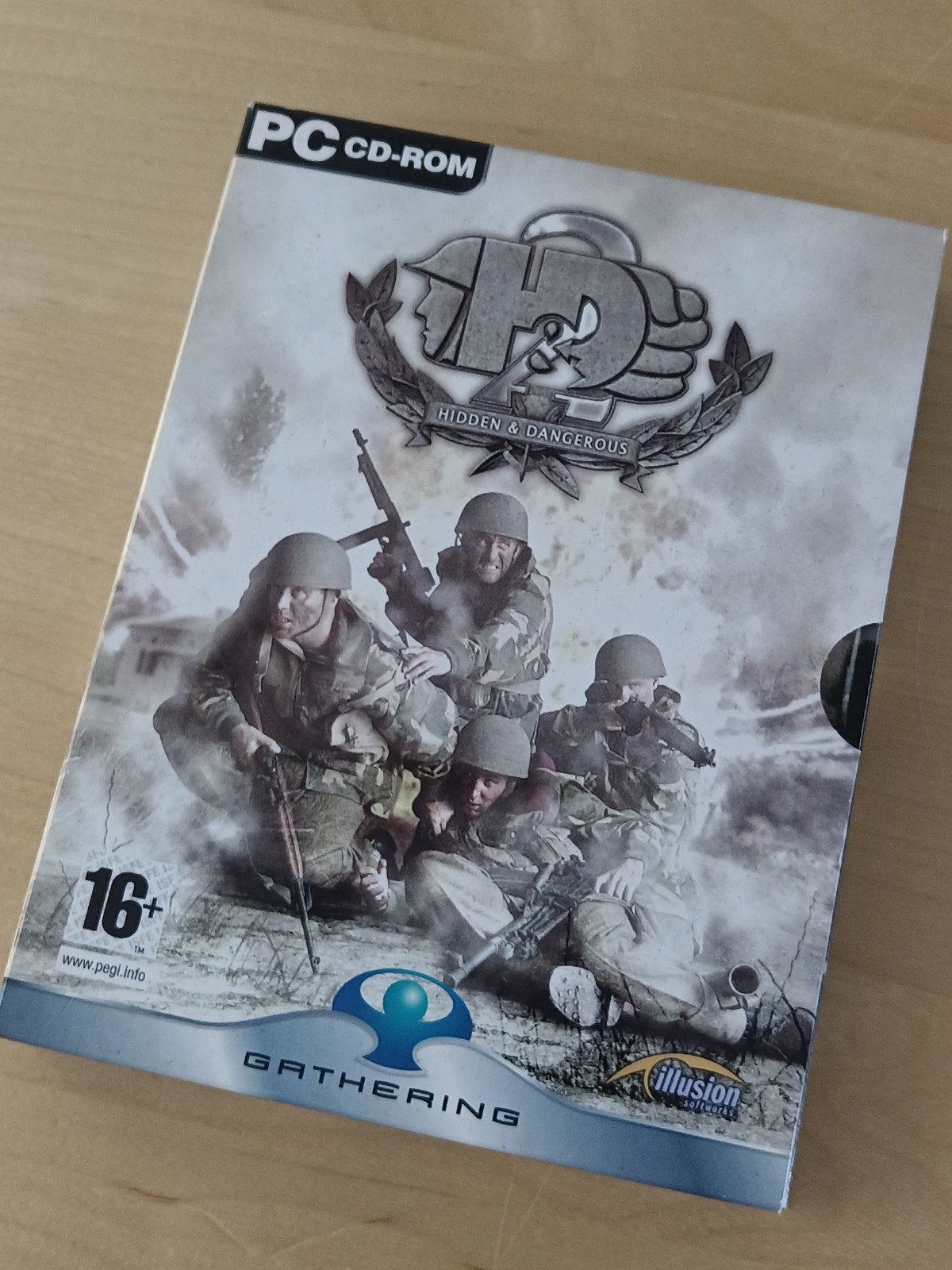 Hidden & Dangerous 2 PC CD-ROM - Oorlogsspel, Online, Shooter, 1 speler, Ophalen of Verzenden