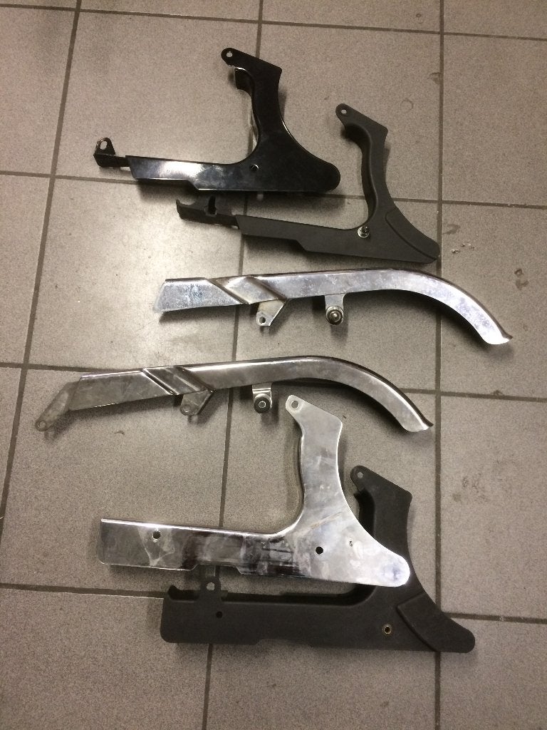 harley EVO/TWINCAM softailframe lower beltbescherming, Ophalen
