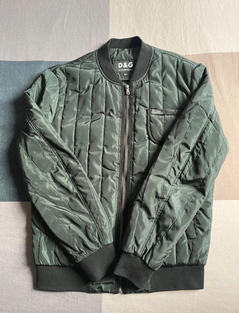 Dolce &Gabbana bomberjack vintage, Ophalen of Verzenden, Zo goed als nieuw, Overige maten, Groen