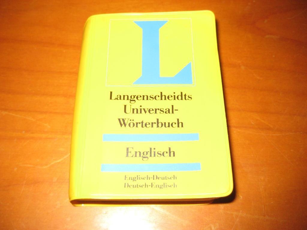 Langenscheidts Universal Wörterbuch, englisch, Overige uitgevers, Ophalen of Verzenden, Zo goed als nieuw, Engels