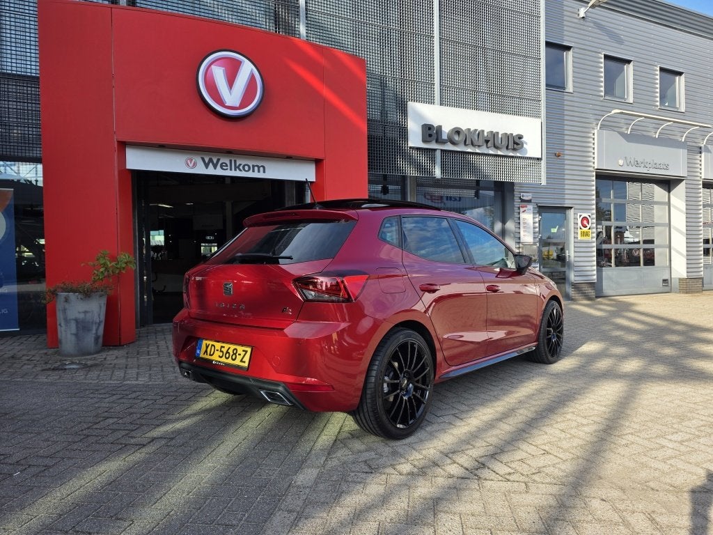 SEAT Ibiza 1.0 TSI FR BUSINESS INTENS | PANODAK (bj 2019), Auto's, Keurmerk '100% Onderhouden', 12 maanden, Stof, 116 pk
