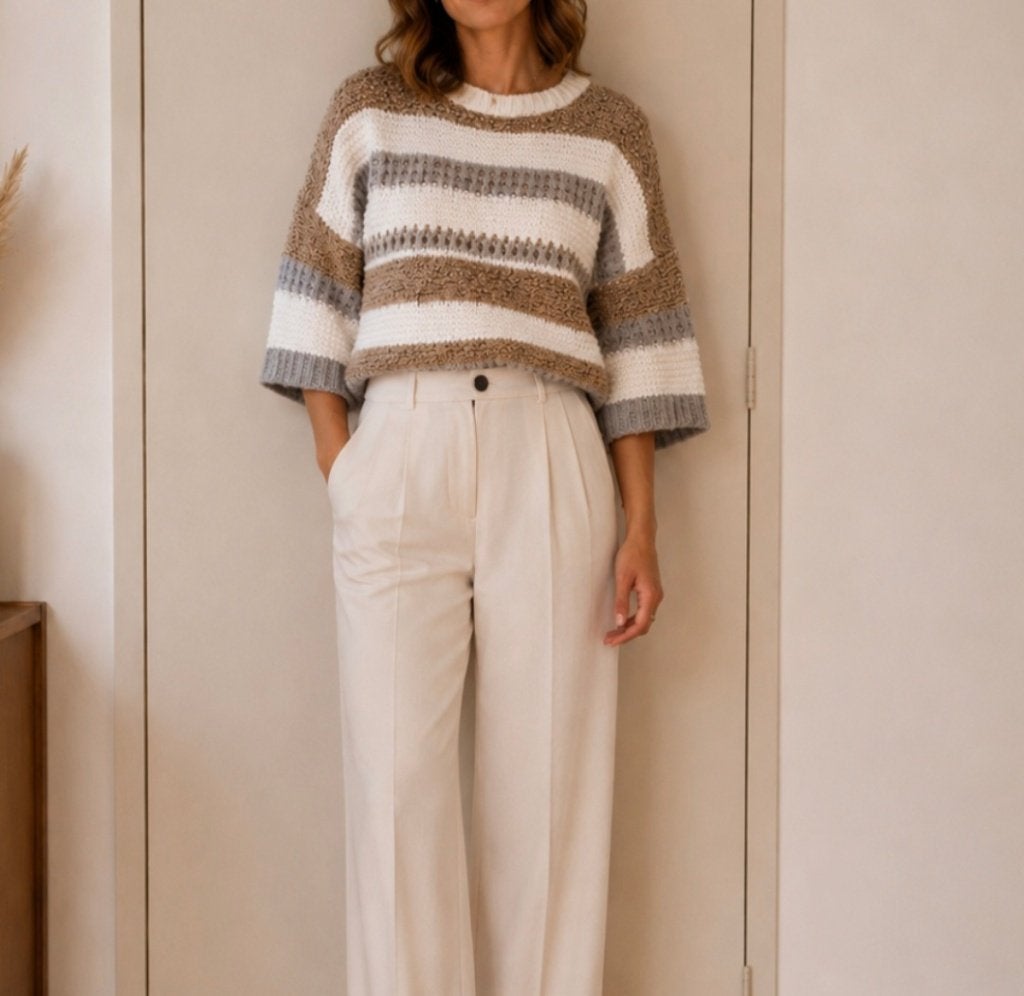 Prachtige top Summum M, Maat 38/40 (M), Summum, Beige, Ophalen of Verzenden