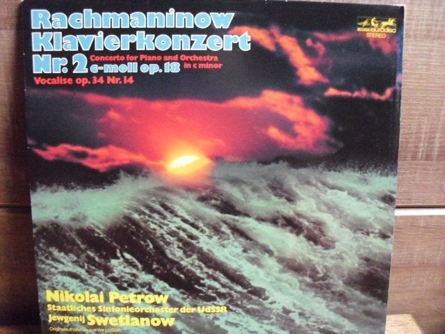 Rachmaninow - Petrow "Klavierkonzert Nr.2 e-moll, Op.18" LP, Cd's en Dvd's, LP, Gebruikt, Ophalen of Verzenden, Rachmaninov