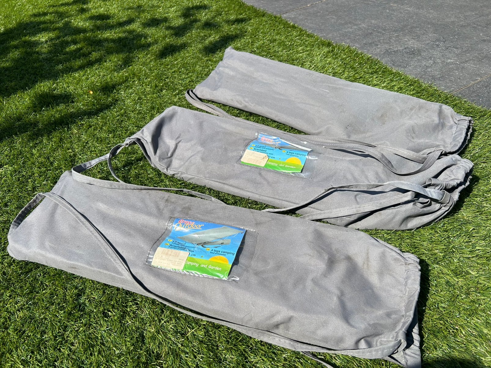 3x slaap stretcher, Ophalen of Verzenden, Gebruikt, 1-persoons