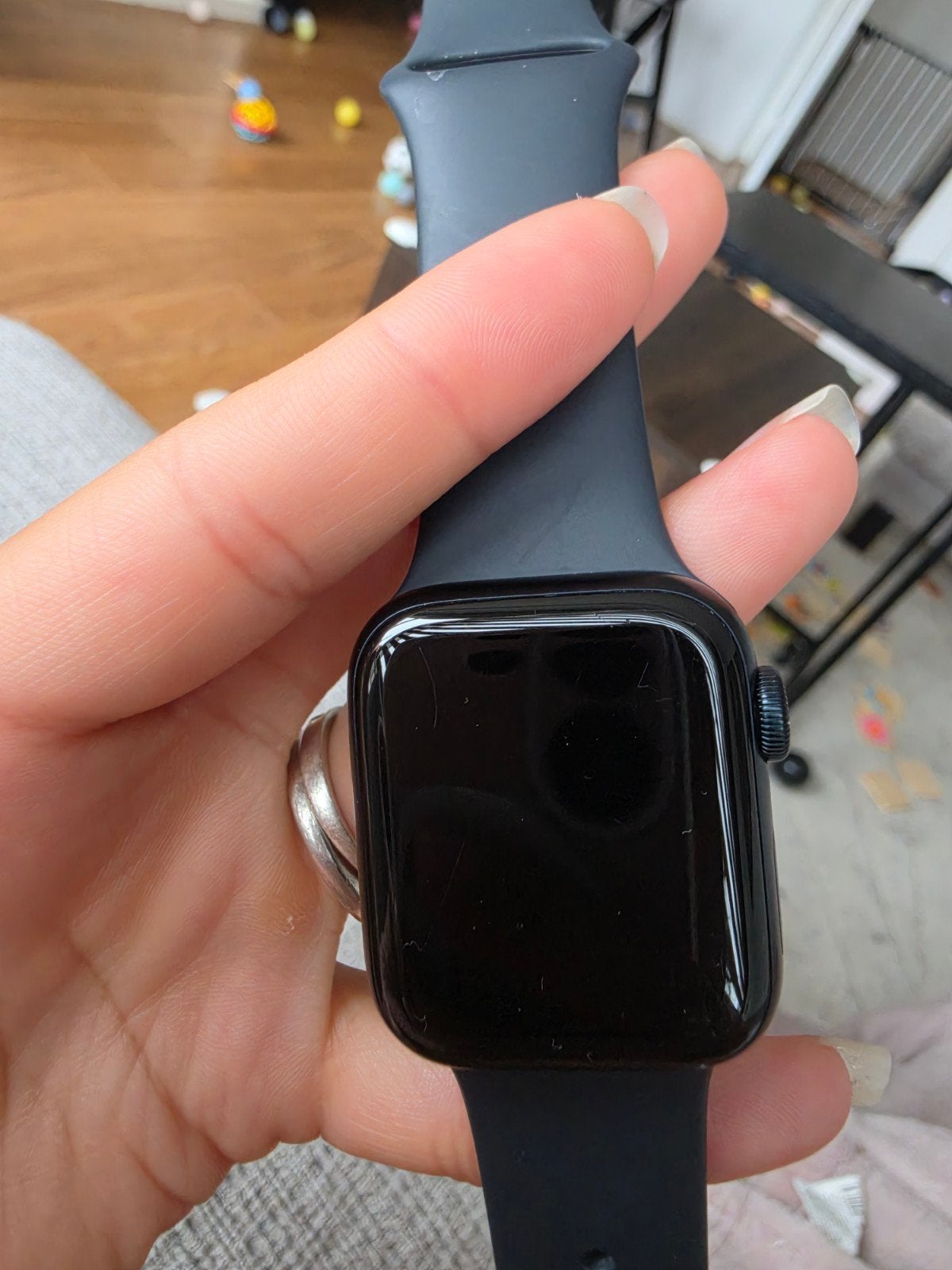 Apple watch SE series, Ophalen of Verzenden, Zwart, IOS