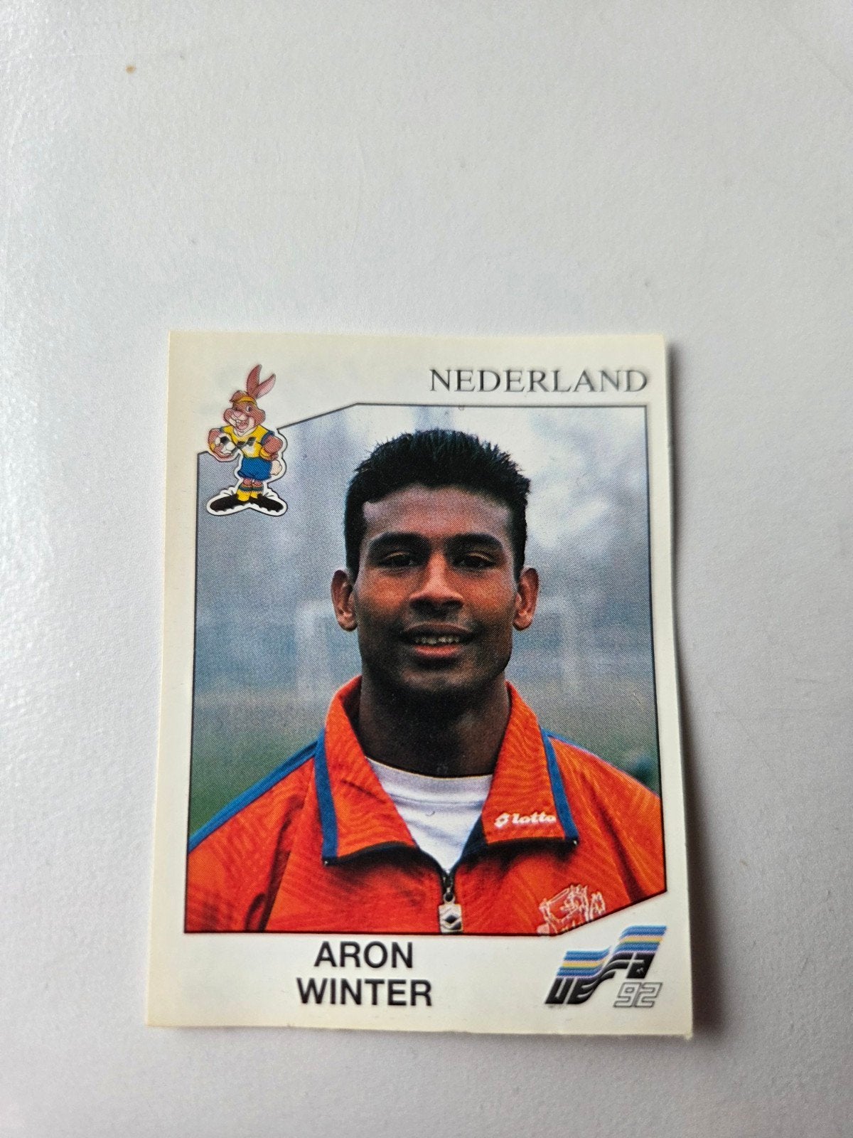 Panini EK 92, Ophalen of Verzenden, Zo goed als nieuw, Sticker