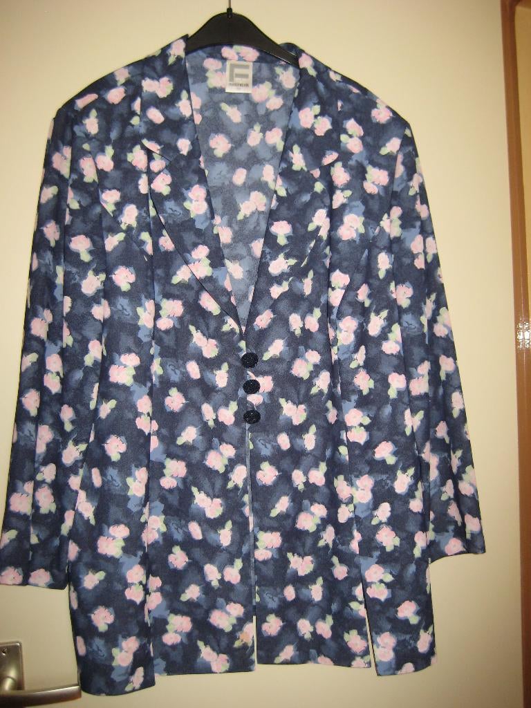 Dunne jas, 50, Frankenwälder Collection, blouse-stof, Ophalen of Verzenden, Zo goed als nieuw, Jasje of Colbert