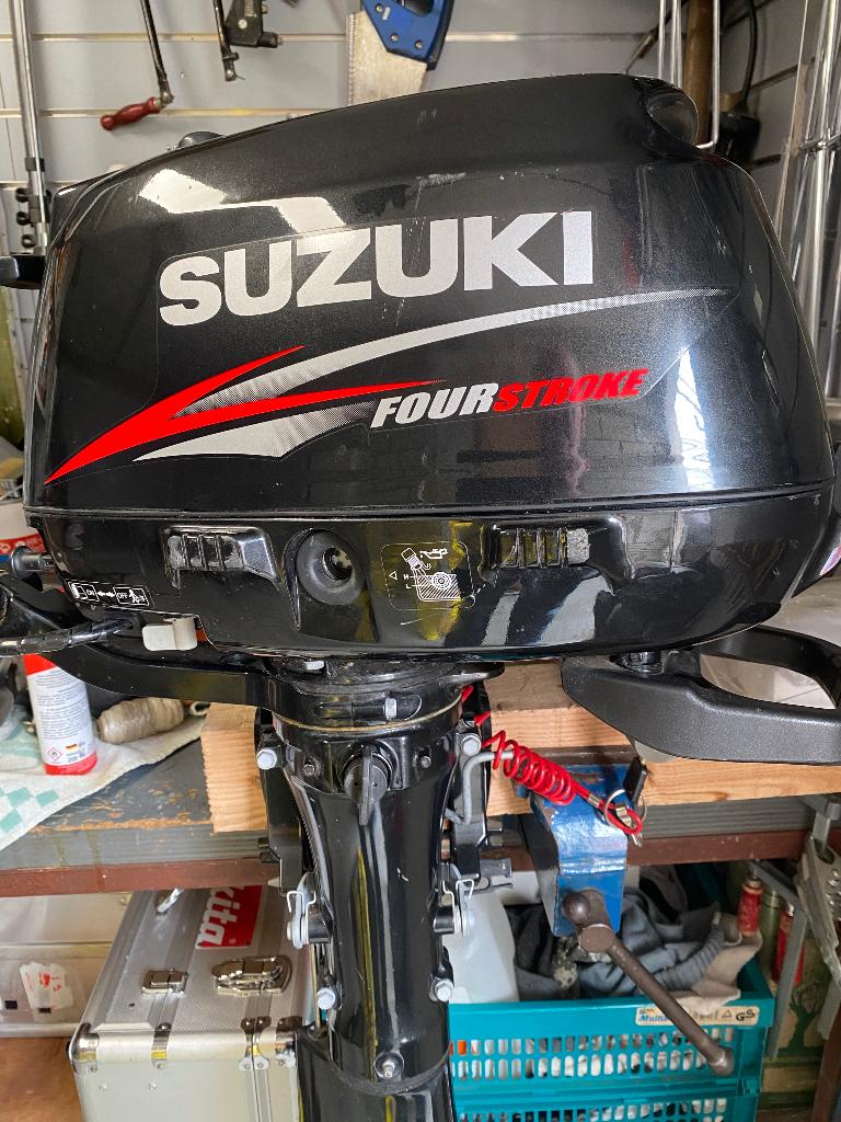 Suzuki 4PK buitenboord motor, Watersport en Boten, Ophalen, Minder dan 5 pk, Viertaktmotor, Zo goed als nieuw