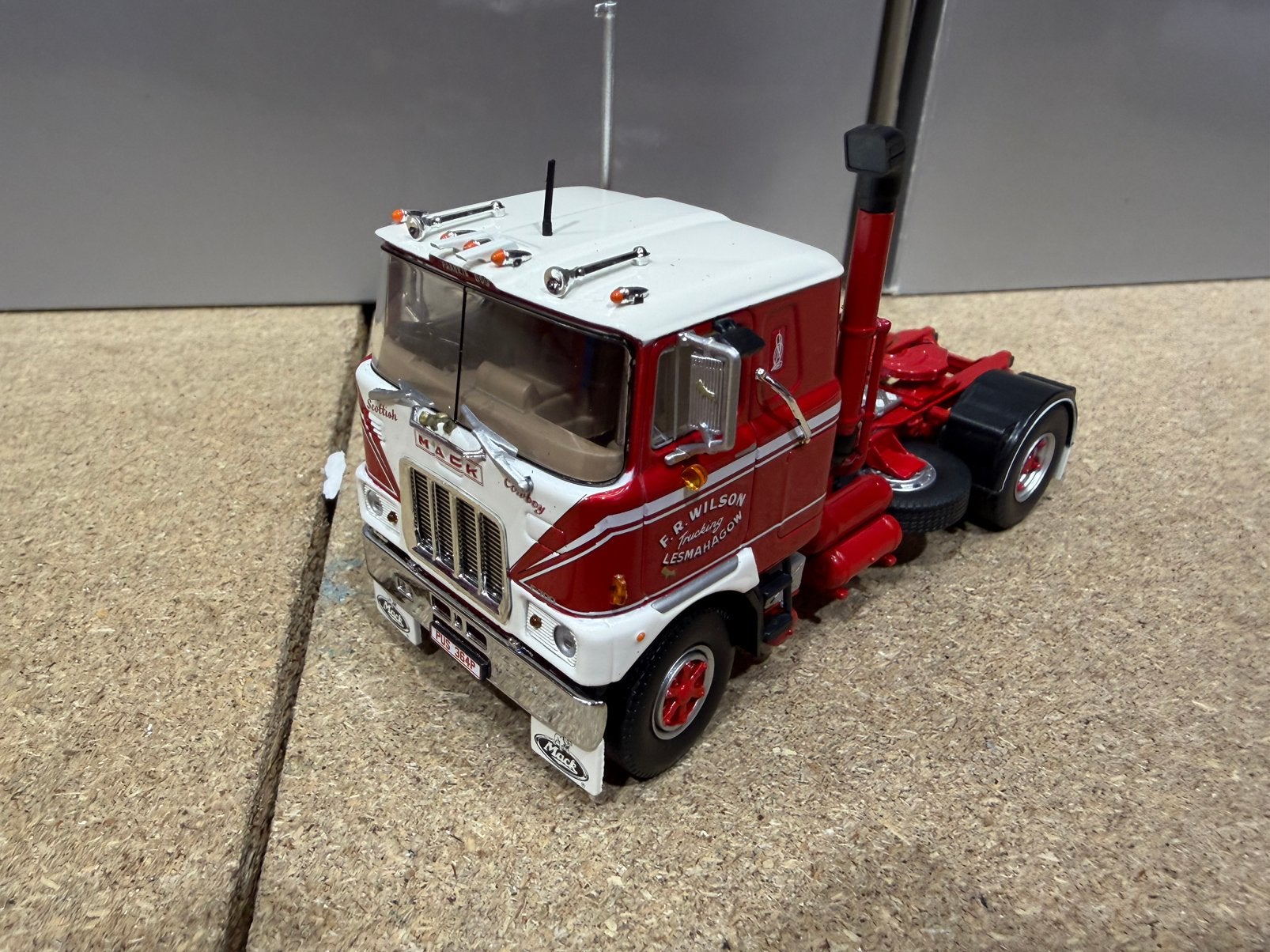 TEKNO MACK F700 FRANKIE WILSON, Hobby en Vrije tijd, Ophalen of Verzenden, Zo goed als nieuw, Bus of Vrachtwagen, Tekno
