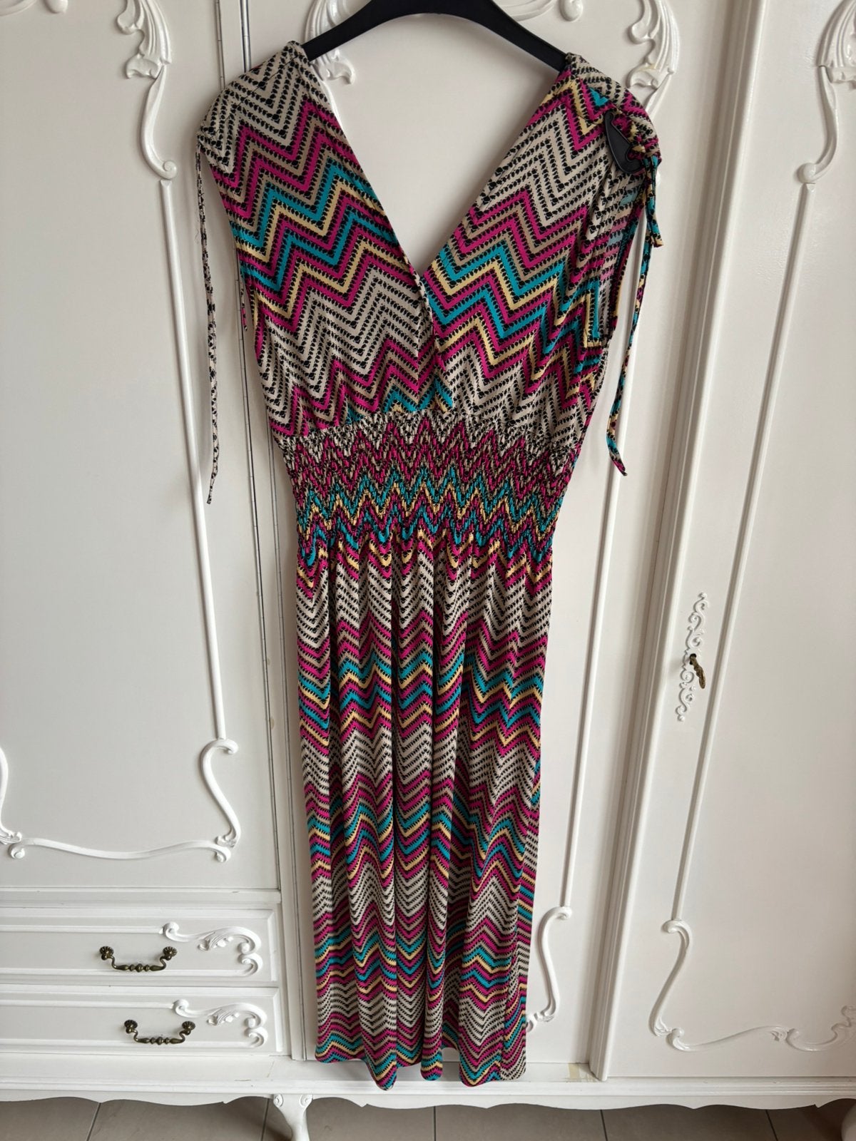 Nieuw ibiza maxi jurk merk Conos maat M 38, Maat 38/40 (M), Overige kleuren, Nieuw, Ophalen of Verzenden