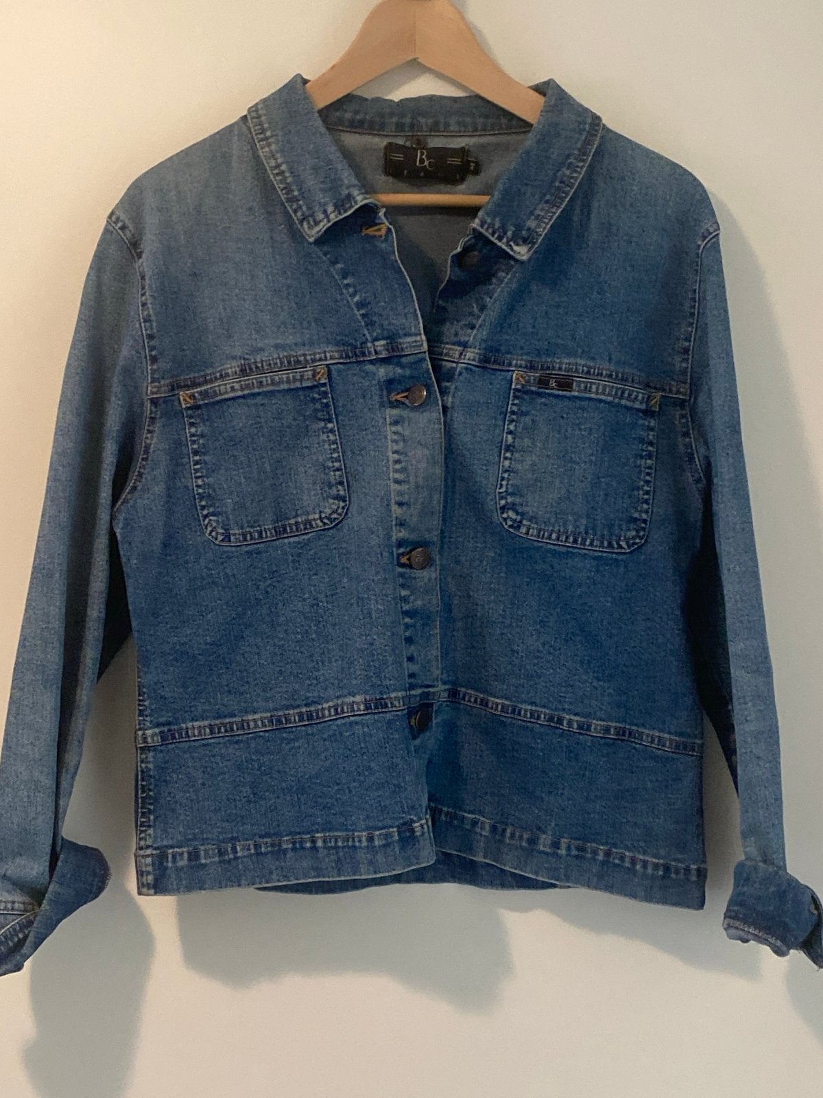 BC Jeans spijkerjasje maat 42, Ophalen of Verzenden, Gedragen, Maat 42/44 (L), Blauw