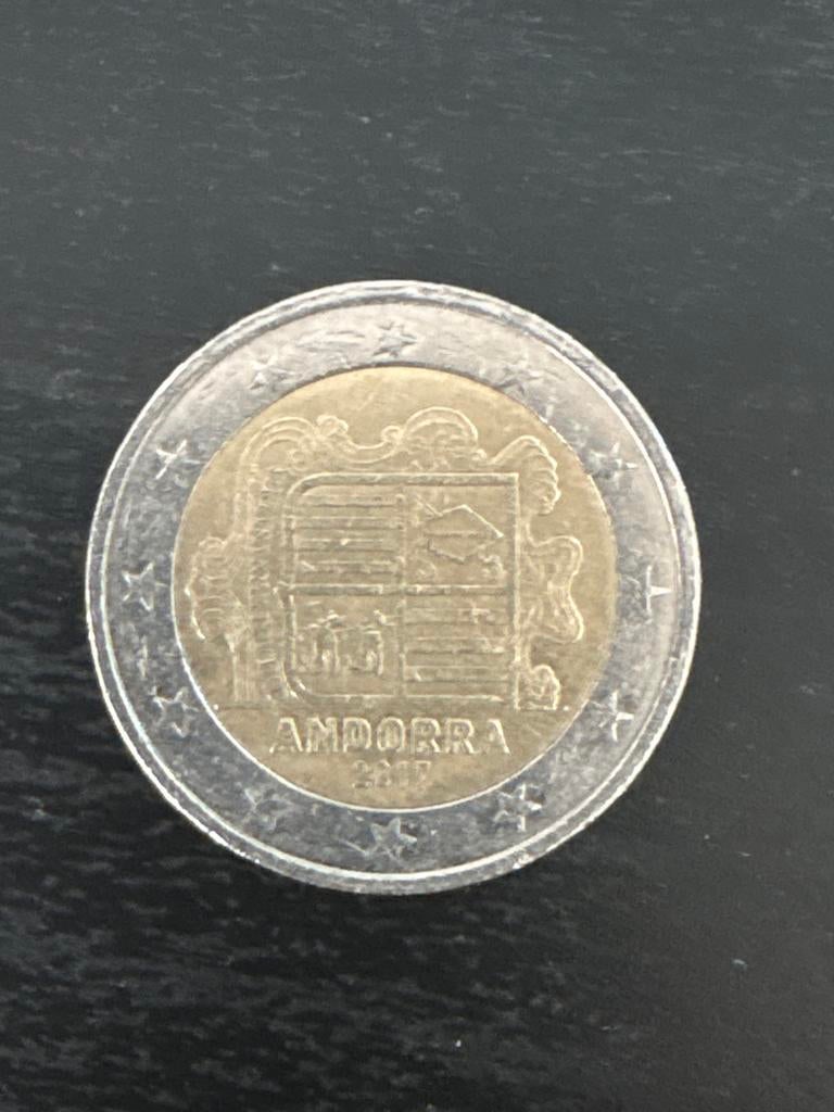 2 Euro Andorra 2017, Postzegels en Munten, Munten | Europa | Euromunten, Ophalen, Overige landen, 2 euro, Losse munt