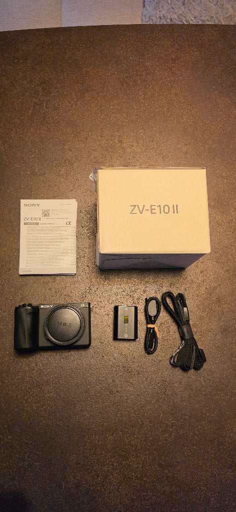 Sony ZV-E10 II+Accessoires, Ophalen, Nieuw, Minder dan 8x, Sony