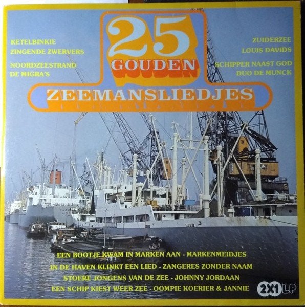 25 Gouden Zeemansliedjes Originele 2LP Nieuw, Ophalen of Verzenden, Dubbel-LP, Levenslied of Smartlap, 12 inch