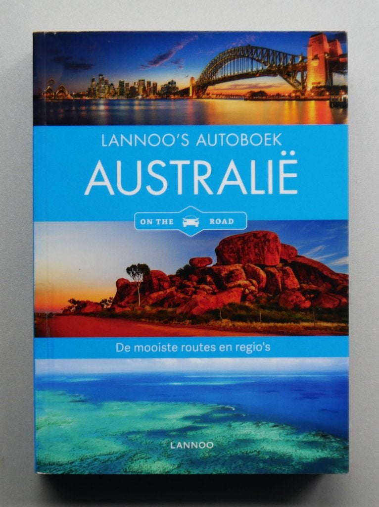 Lannoo's Autoboek – Australië on the road –, Overige merken, Zo goed als nieuw, Reisgids of -boek, Australië en Nieuw-Zeeland