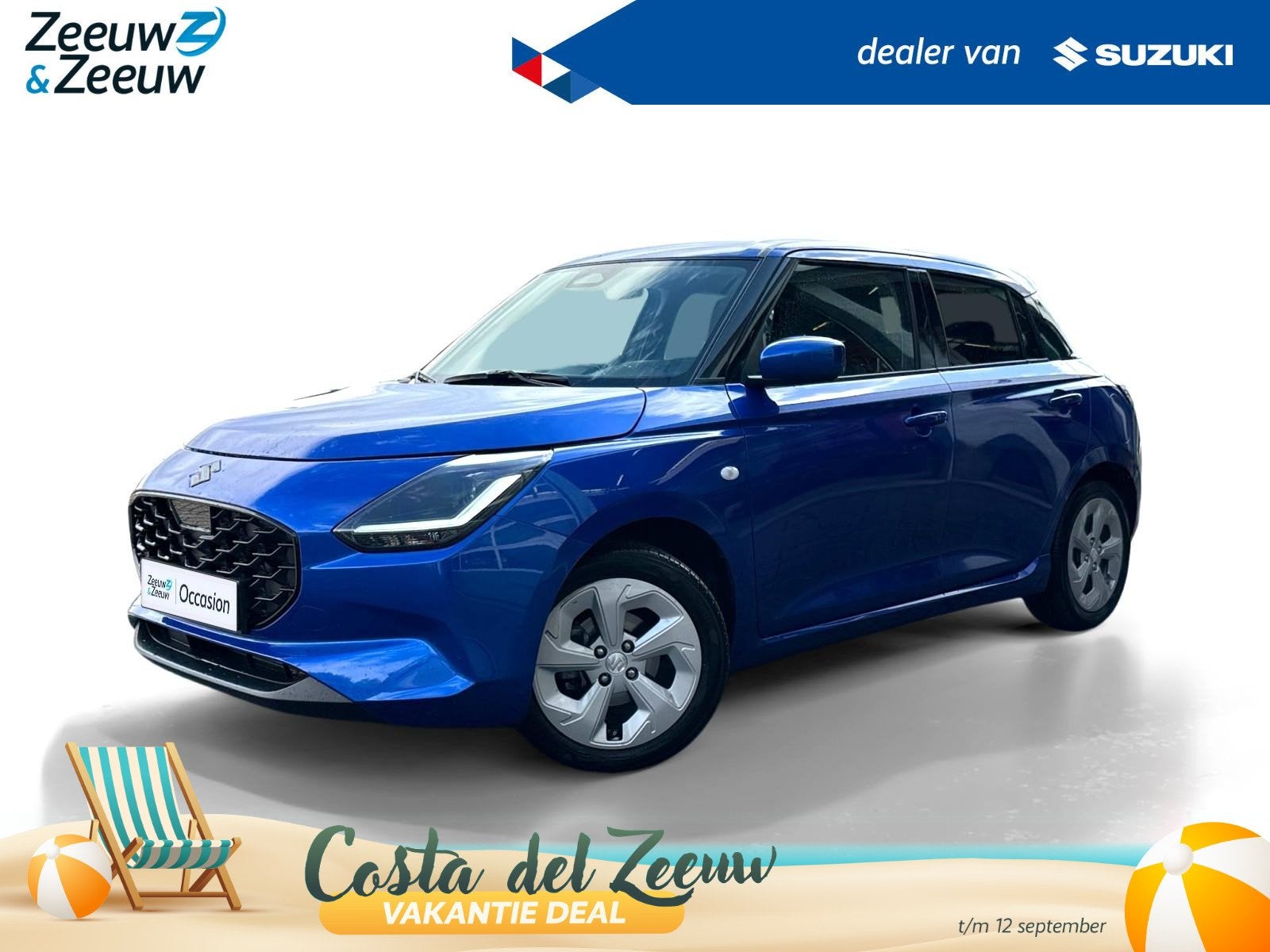Suzuki Swift 1.2 Select Smart Hybrid | NU €2.200.- KORTING, Auto's, Suzuki, Bedrijf, Te koop, Swift, ABS, Achteruitrijcamera, Adaptive Cruise Control