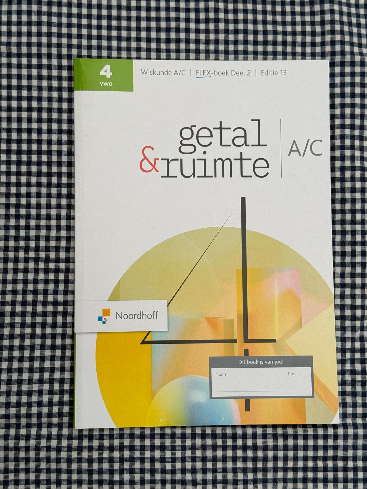 Getal & Ruimte Wiskunde A/C FLEX-boek Deel 2 VWO Editie 13, Boeken, Ophalen of Verzenden, Nieuw, VWO, Wiskunde A