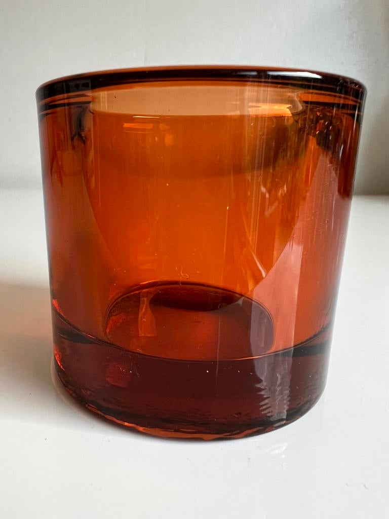 Iittala Kivi Marimekko Kandelaar Sevilla Orange Pomeranssi, Huis en Inrichting, Overige materialen, Ophalen of Verzenden, Zo goed als nieuw