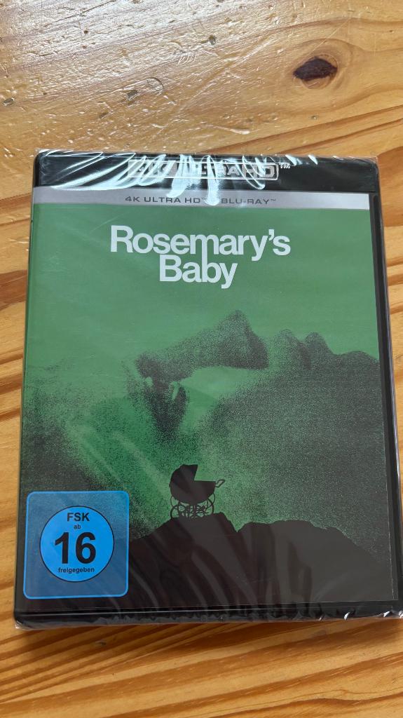 Rosemary’s Baby 4K UHD + Blu-ray (Nieuw & Geseald), Ophalen of Verzenden, Nieuw in verpakking, Horror