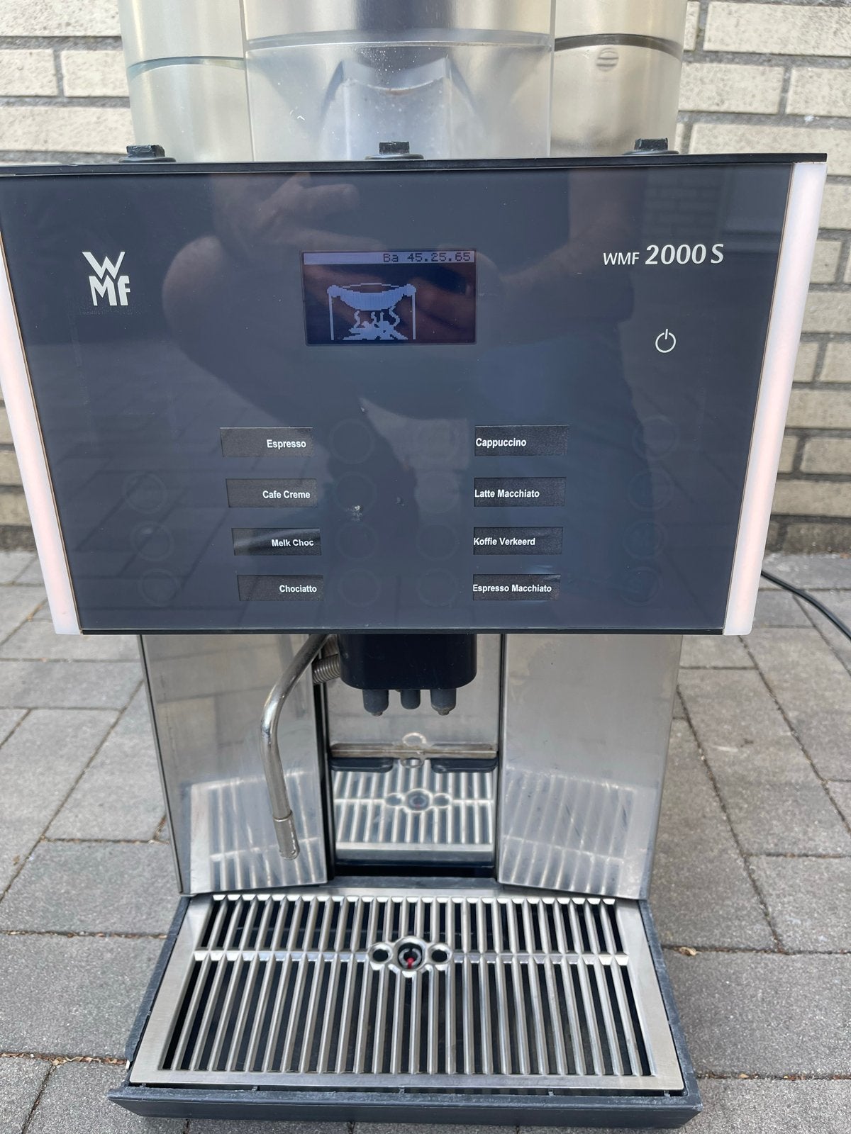 WMF 2000S Koffiemachine - Werkend afgekoppeld, gereinigd, Witgoed en Apparatuur, Koffiezetapparaten, 10 kopjes of meer, Koffiemachine