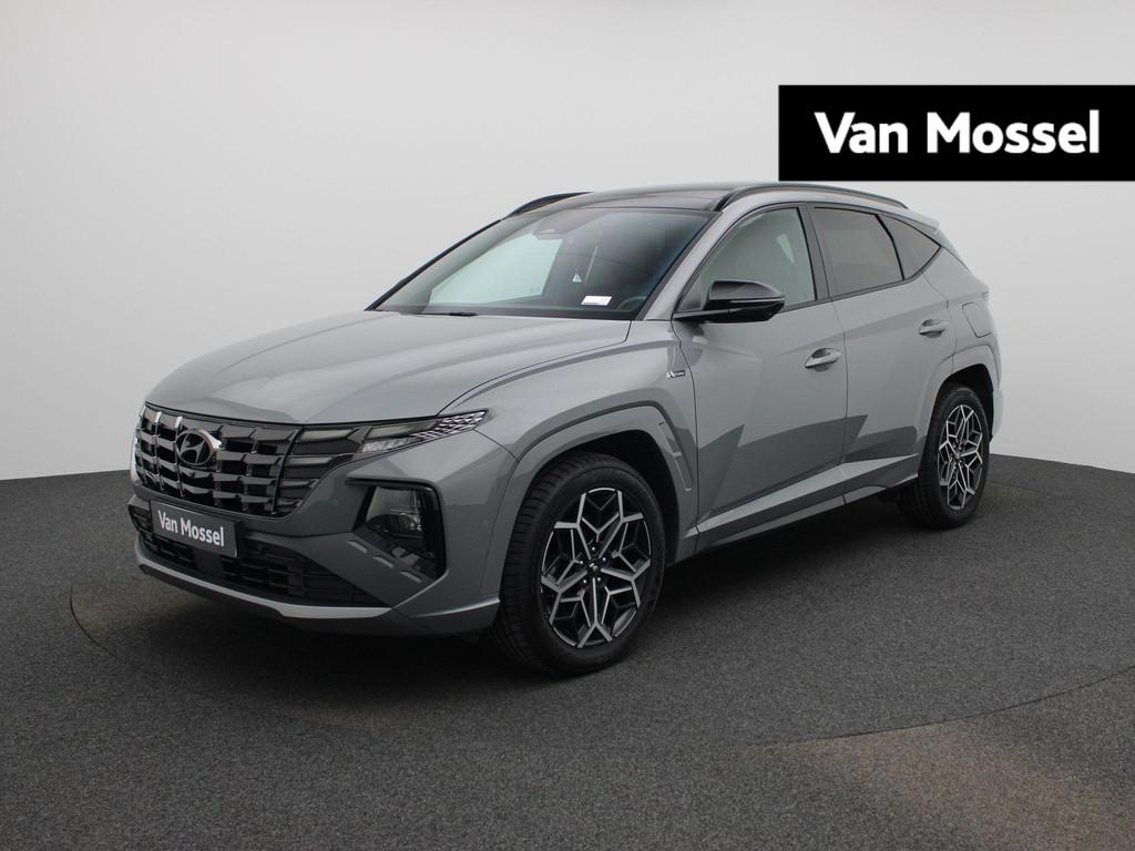 Hyundai Tucson 1.6 T-GDi Hybrid Shine | ACHTERUITRIJCAMERA |, 12 maanden, Stof, Gebruikt, 4 cilinders