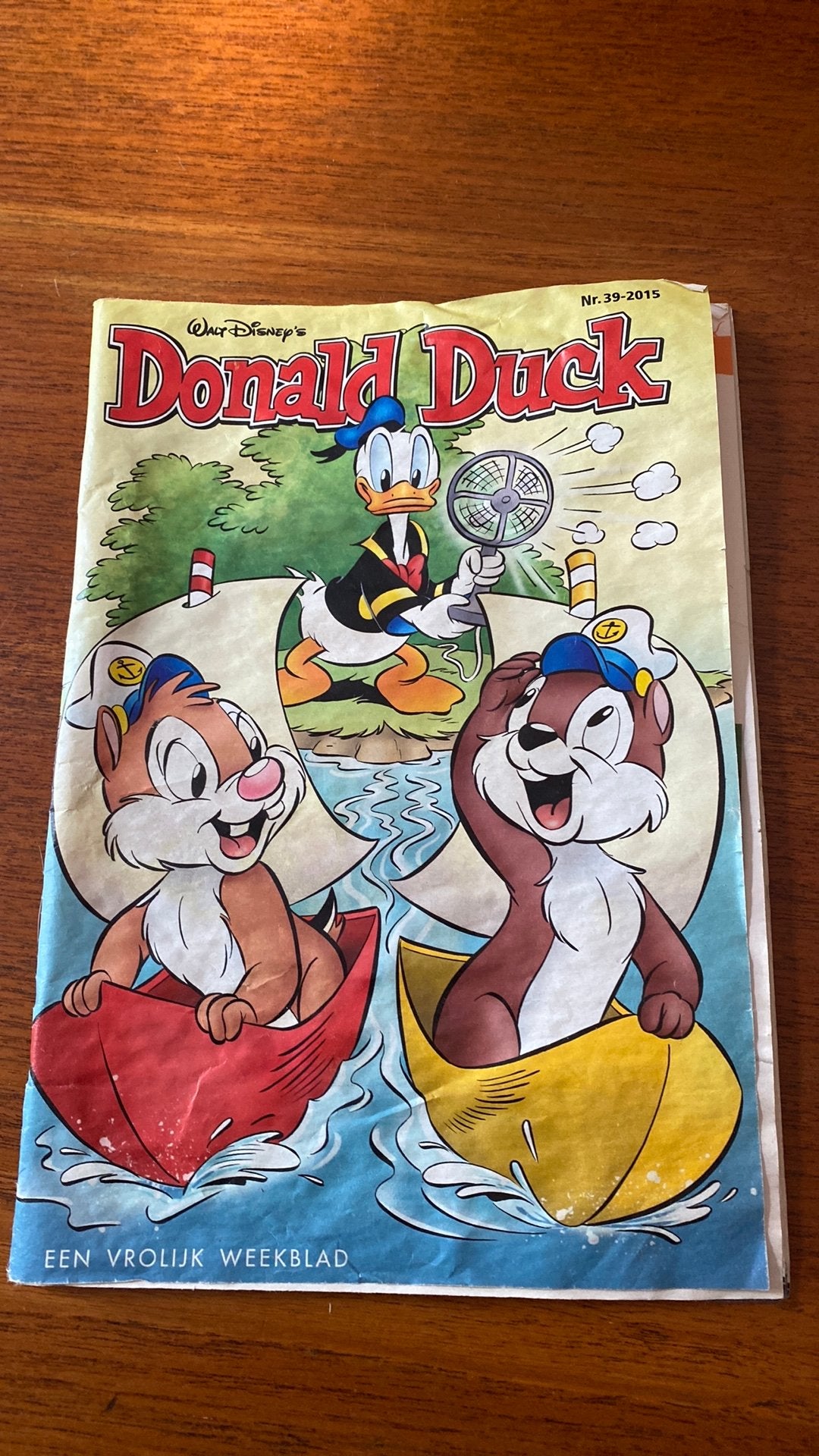 Donald duck nr 39-2015, Eén stripboek, Ophalen of Verzenden, Gelezen