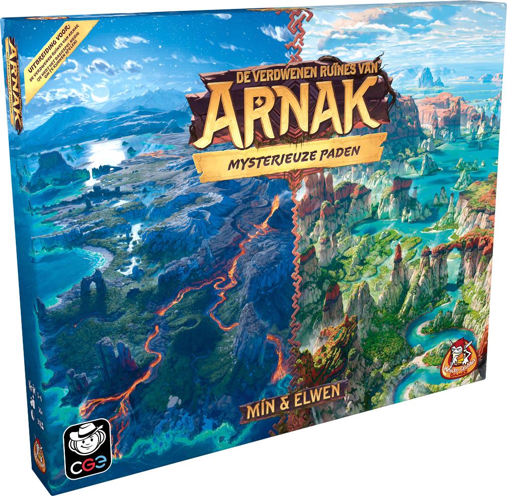 De Verdwenen Ruïnes van Arnak: Mysterieuze Paden uitbreiding, Hobby en Vrije tijd, Gezelschapsspellen | Bordspellen, White goblin games