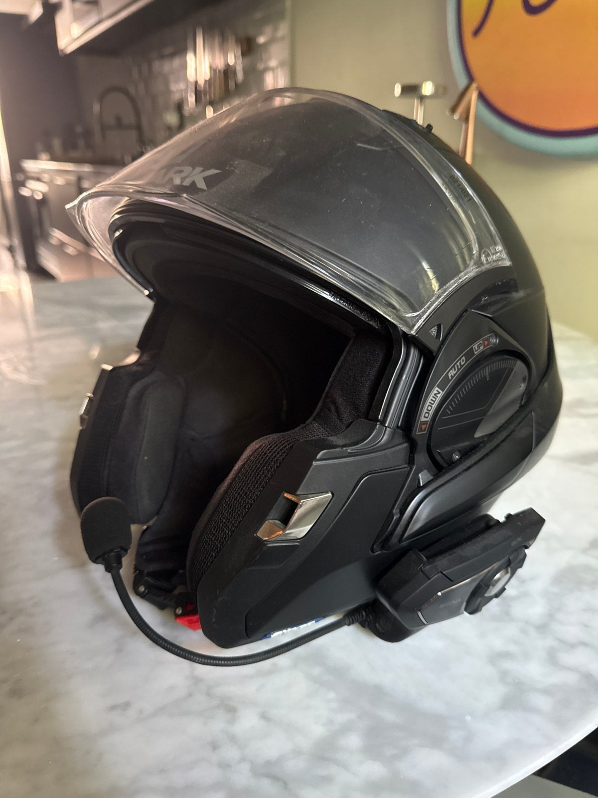 Shark evo Es Medium + Sena 30k, Ophalen, Systeemhelm, Heren, Shark