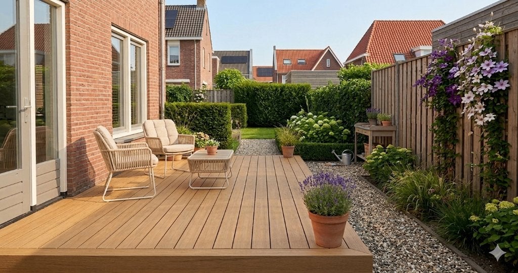 Composiet Vlonderplanken Massief 4 Meter - 25 jaar kleurvast, Paneldeal, Ophalen of Verzenden, Info@paneldeal.nl, Bedrijvenpark Twente 1, 7602KA, Almelo
