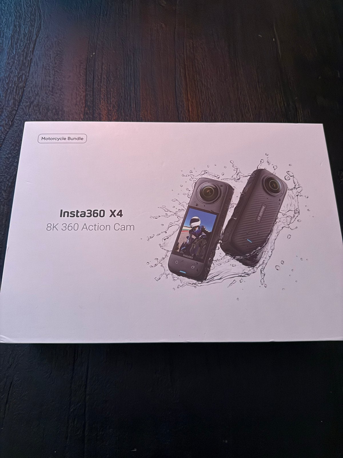 Insta360 X4 8K 360 Actie Camera - Motorcycle Bundle, Ophalen of Verzenden, Zo goed als nieuw, Overige merken