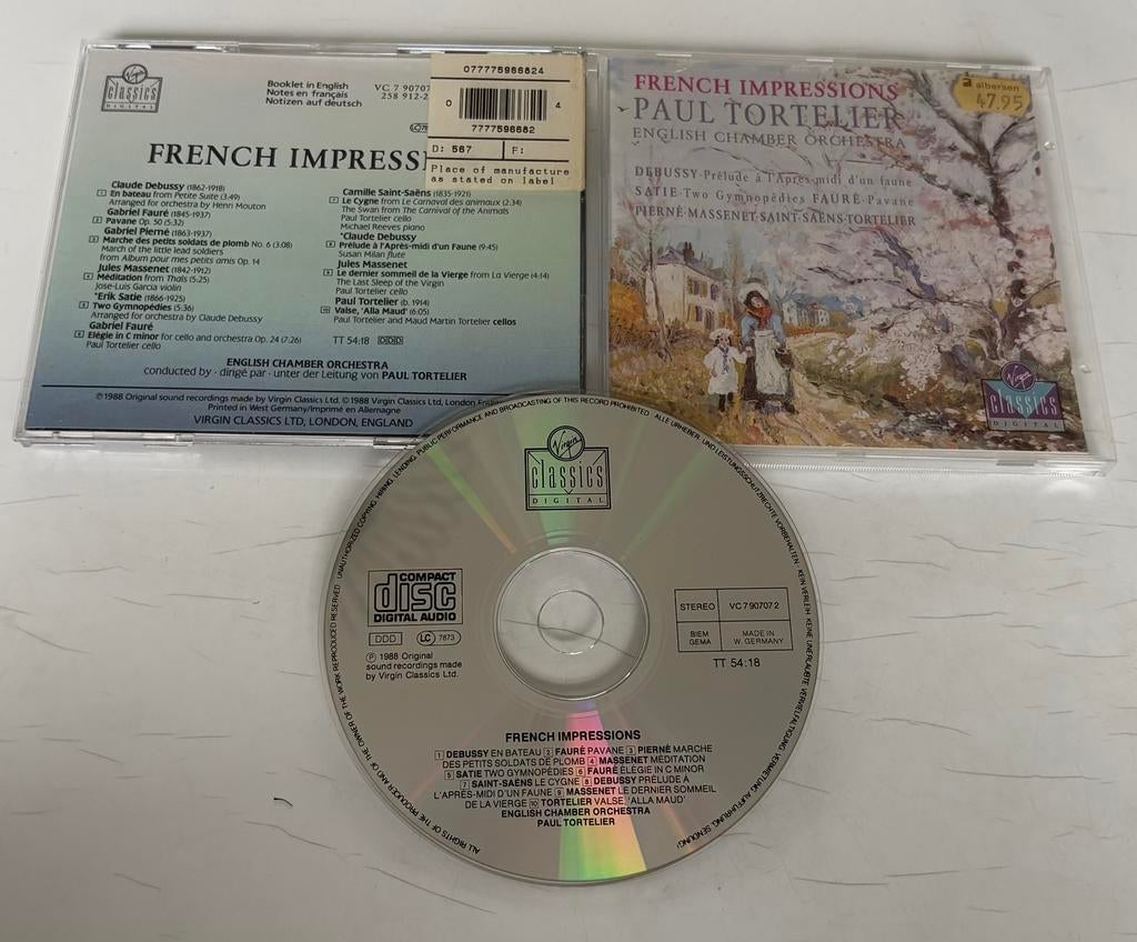 French Impressions - Paul Tortelier, Ophalen of Verzenden, Modernisme tot heden, Zo goed als nieuw