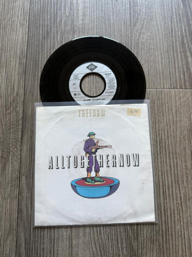 Single The farm - alltogethernow, Ophalen of Verzenden, Zo goed als nieuw, Pop