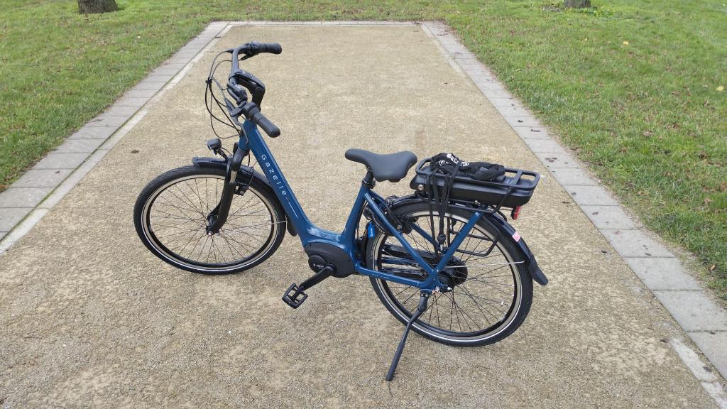 Dames Gazelle Oragne C7 (2x gebruikt) electrische fiets 50KM, Ophalen, Velgrem, Minder dan 47 cm, Gazelle