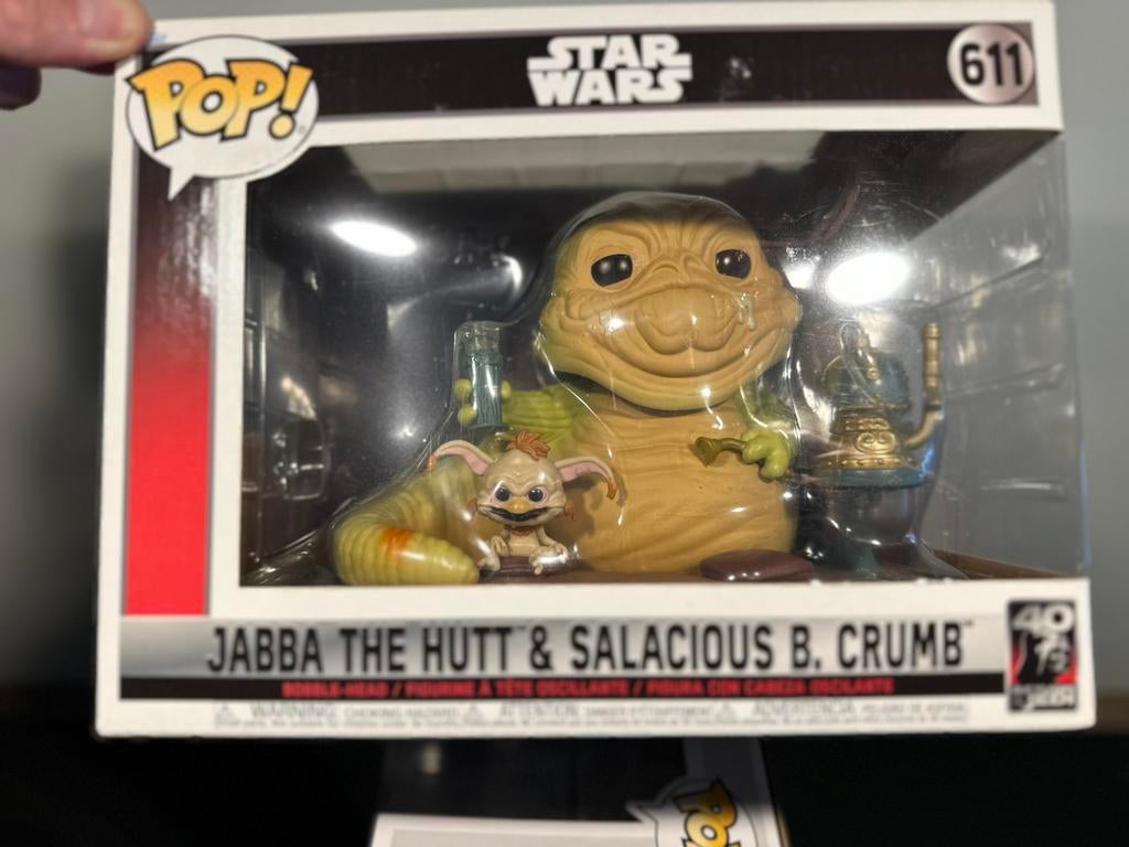 Funko Jabba Thrown, Verzamelen, Star Wars, Ophalen of Verzenden, Nieuw, Actiefiguurtje