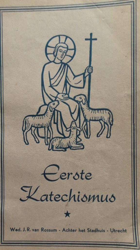 Eerste Katechismus - Aartsbisdom Utrecht (1933), Ophalen of Verzenden, Gelezen, Johannes Henricus Gerardus Jansen, Christendom | Katholiek