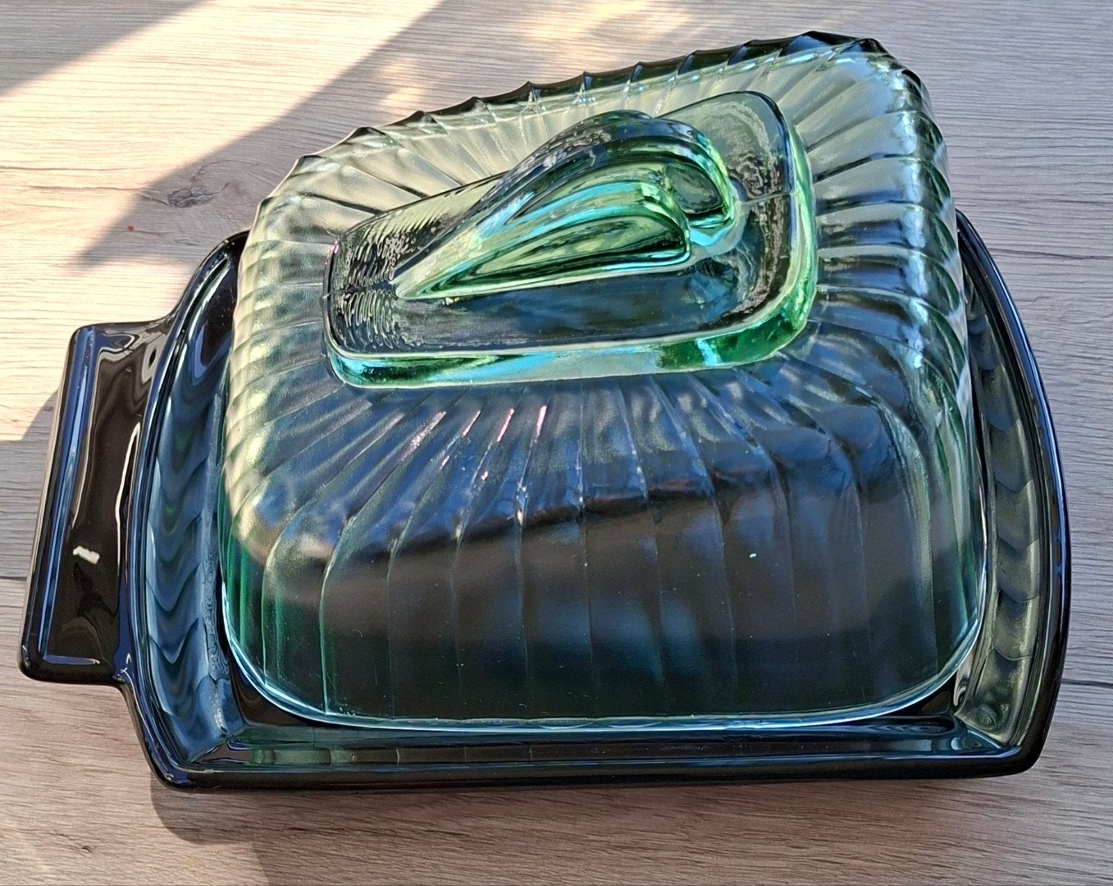 kaasstolp uit de 'Neerlandia' servies van copier, Antiek en Kunst, Antiek | Glas en Kristal, Ophalen of Verzenden